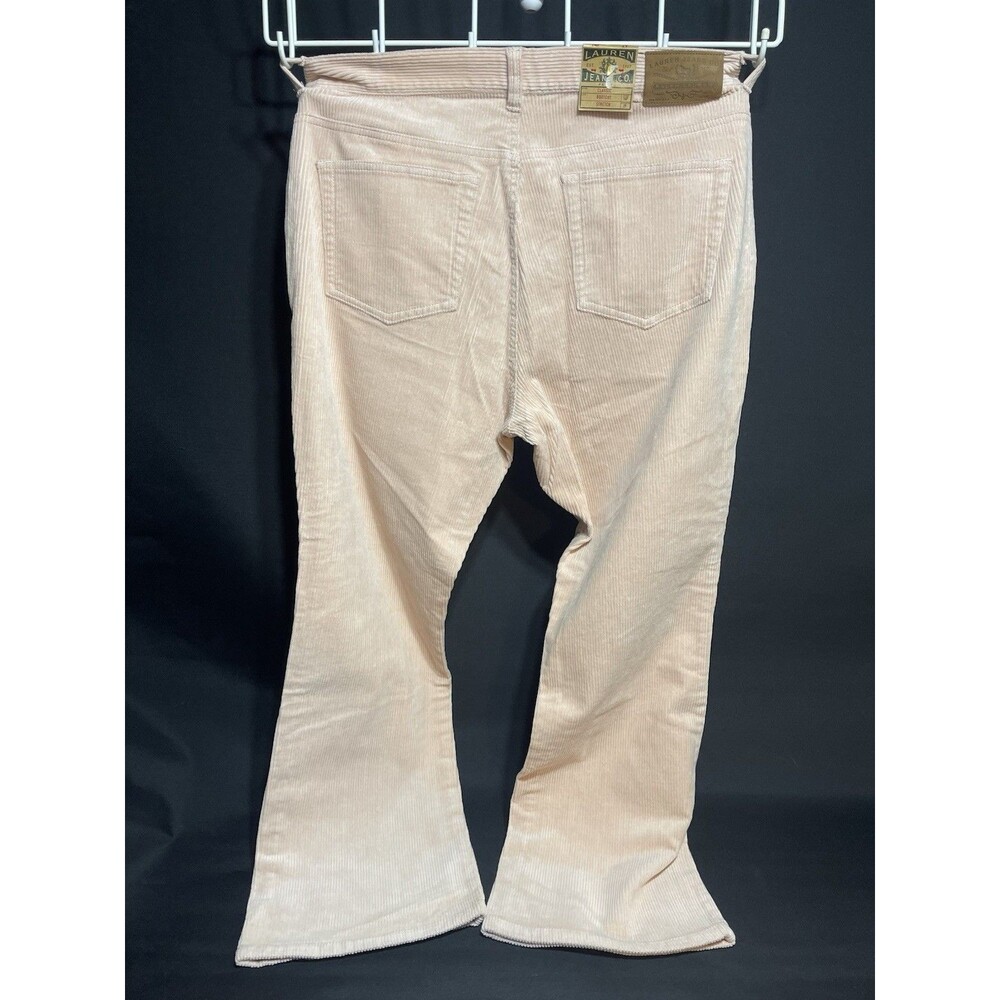 Lauren Jeans Ralph Lauren Size 14 P. Light Pink Corduroy #0147 - Picture 5 of 8